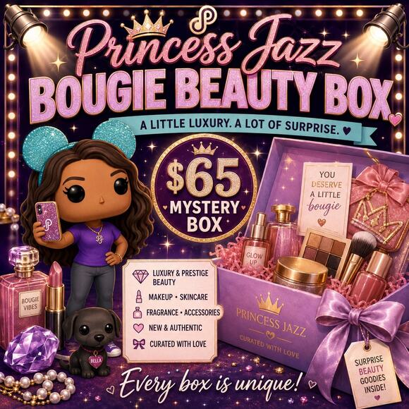 Various Other - Princess Jazz Bougie Beauty Box | Luxury Beauty Mystery Box